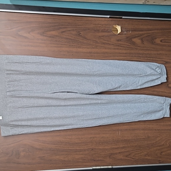 Lazypants Size XL Beige & Grey Super Soft Jogger Style Lounge Pants - Picture 9 of 10